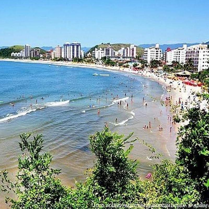 Hostel Praia Martin De Sa Карагуататуба Екстериор снимка